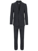 Black Single Breasted Suit 1