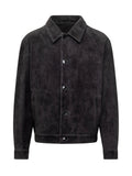 Black Shirt Collar Jacket 1