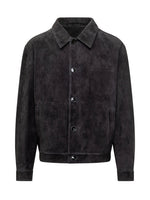 Black Shirt Collar Jacket 1