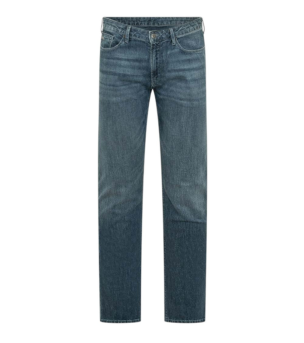 Blue Slim Low Rise Jeans 1