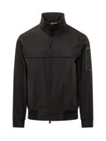 Black Mock Collar Jacket 1