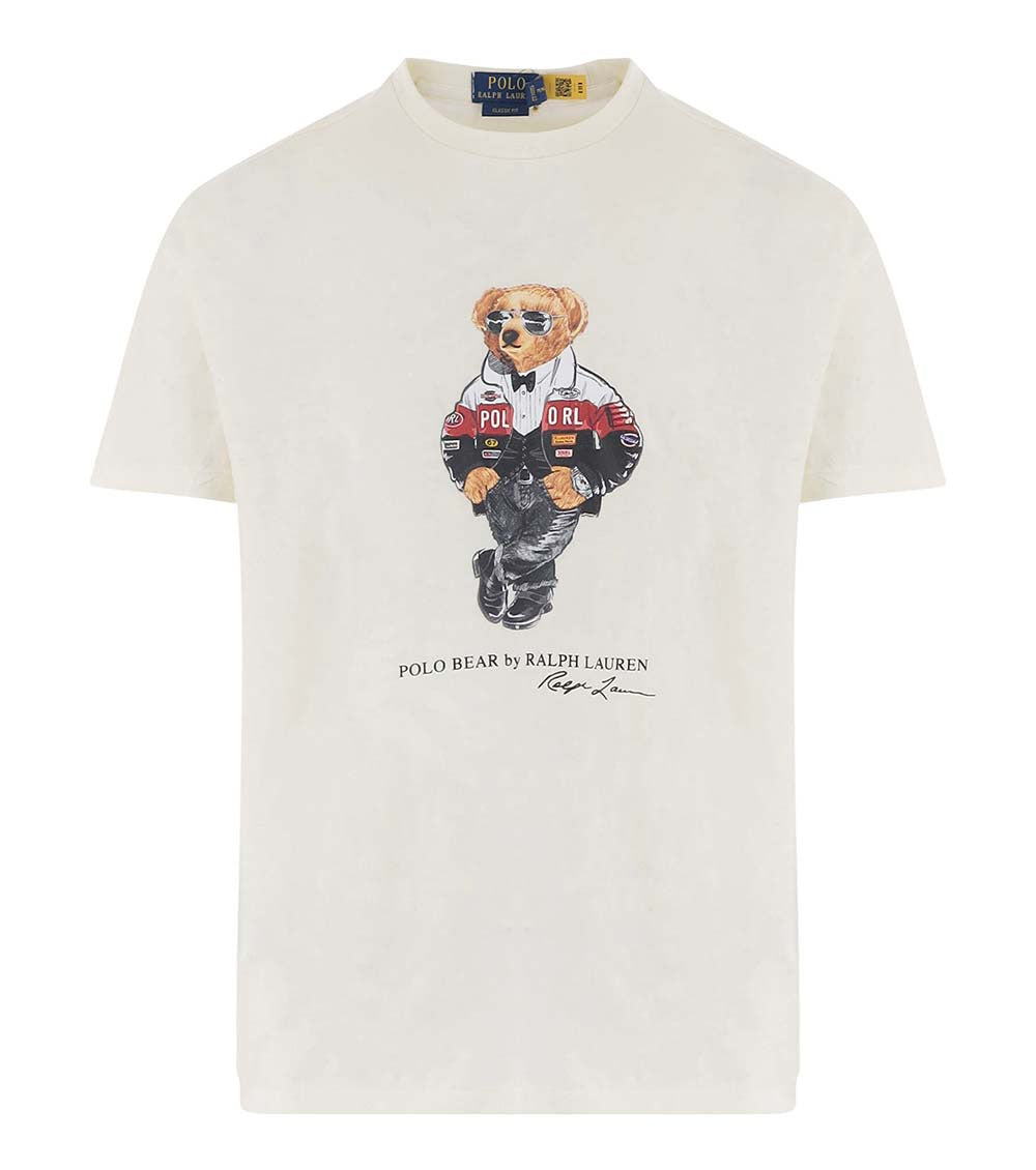 White Polo Bear T-Shirt 1