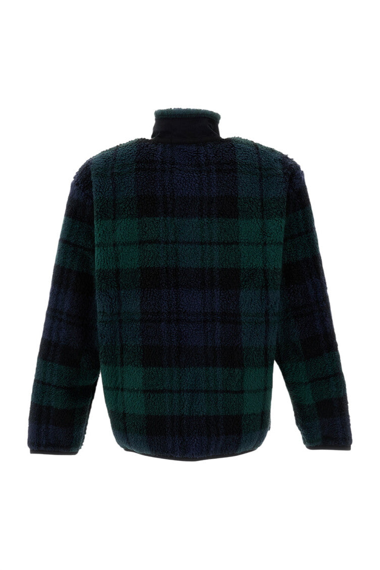 Multicolor Mock Collar Jacket 2