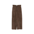Brown Flat Front Pants 1