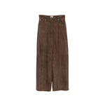 Brown Flat Front Pants 1
