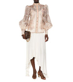 Beige Printed Top 1