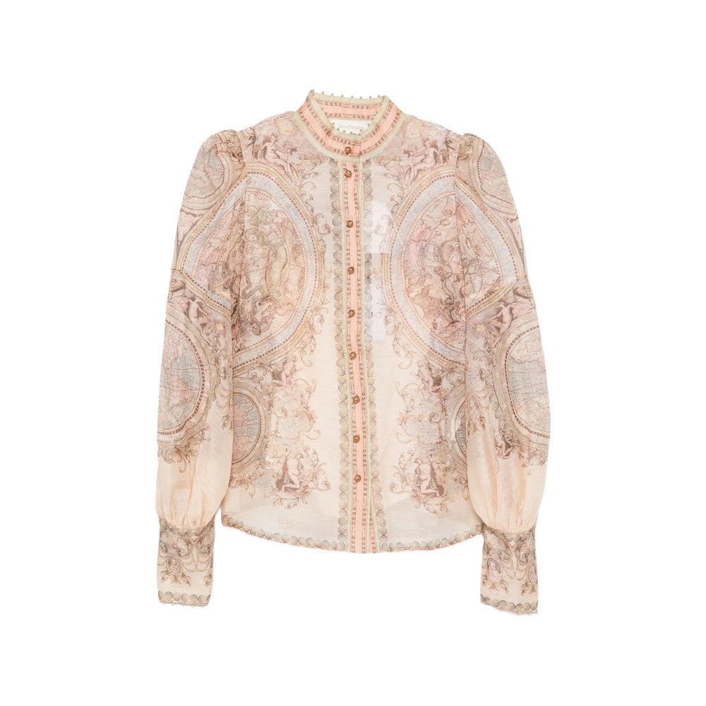 Beige Printed Top 3