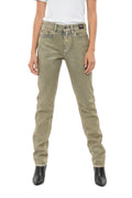 Light Green Slim Jeans 1