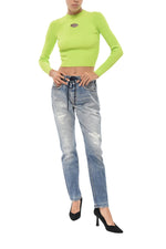 Blue Slim Low Rise Jeans 1