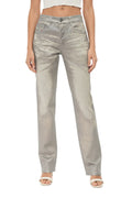 Grey Slim Mid Rise Jeans 1