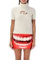White Turtle Neck Sweater 1