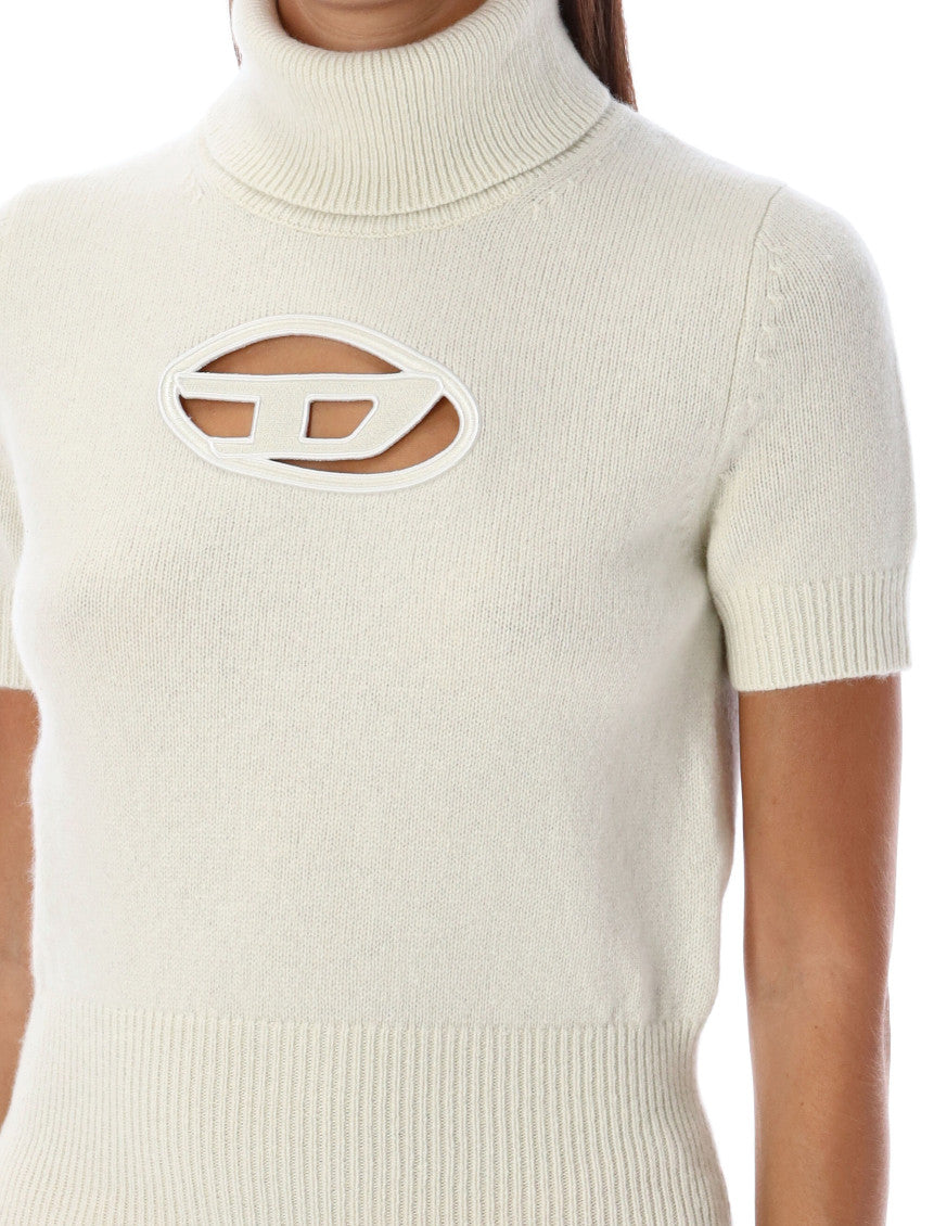 White Turtle Neck Sweater 3