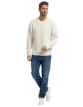 Off White Cable-Knit Sweater 1