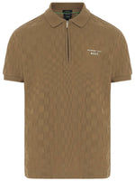 Brown Shirt Collar Polo 1