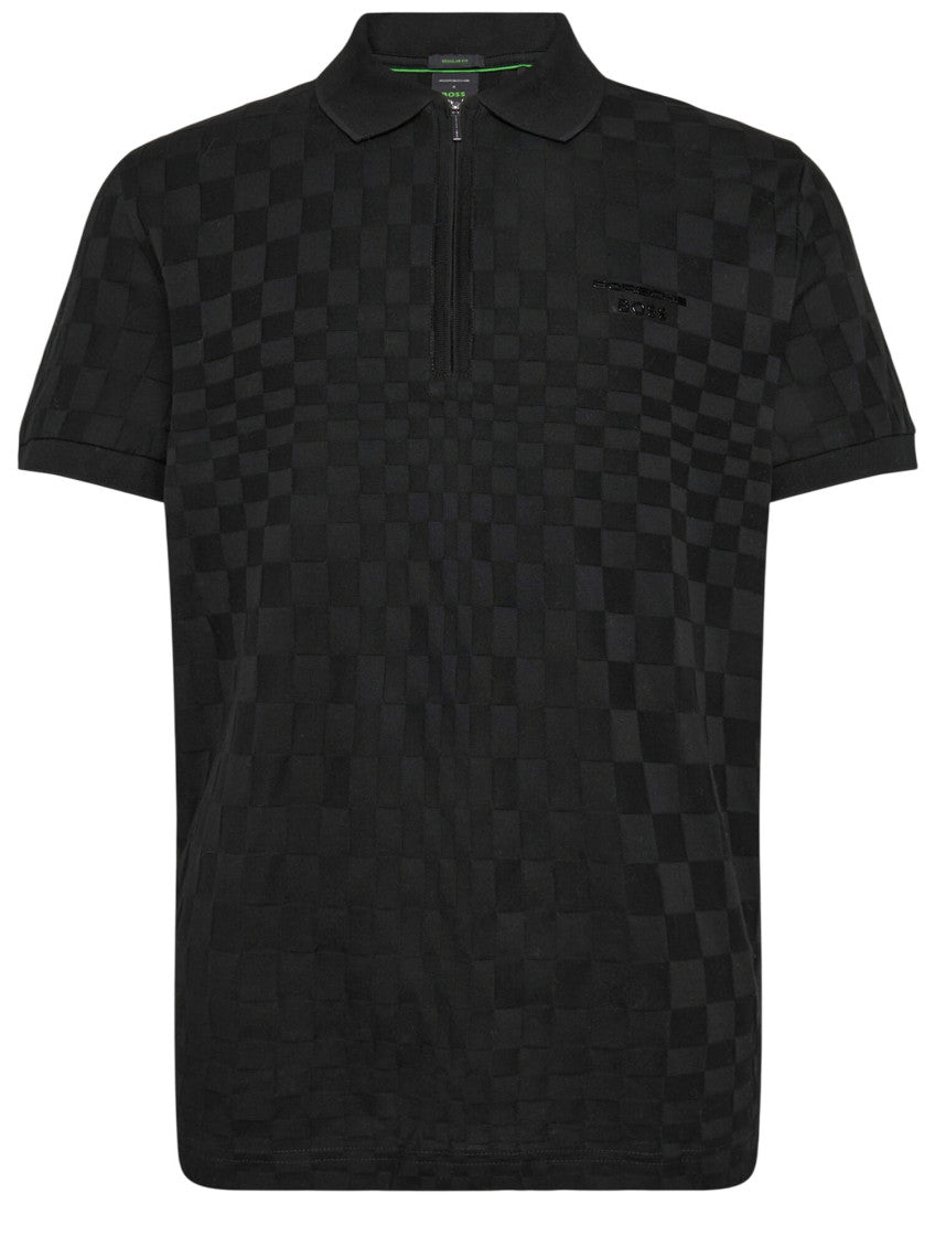 Black Shirt Collar Polo 1