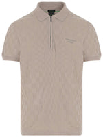 Beige Shirt Collar Polo 1