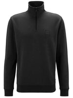 Black Half Zip Sweatshirt 1