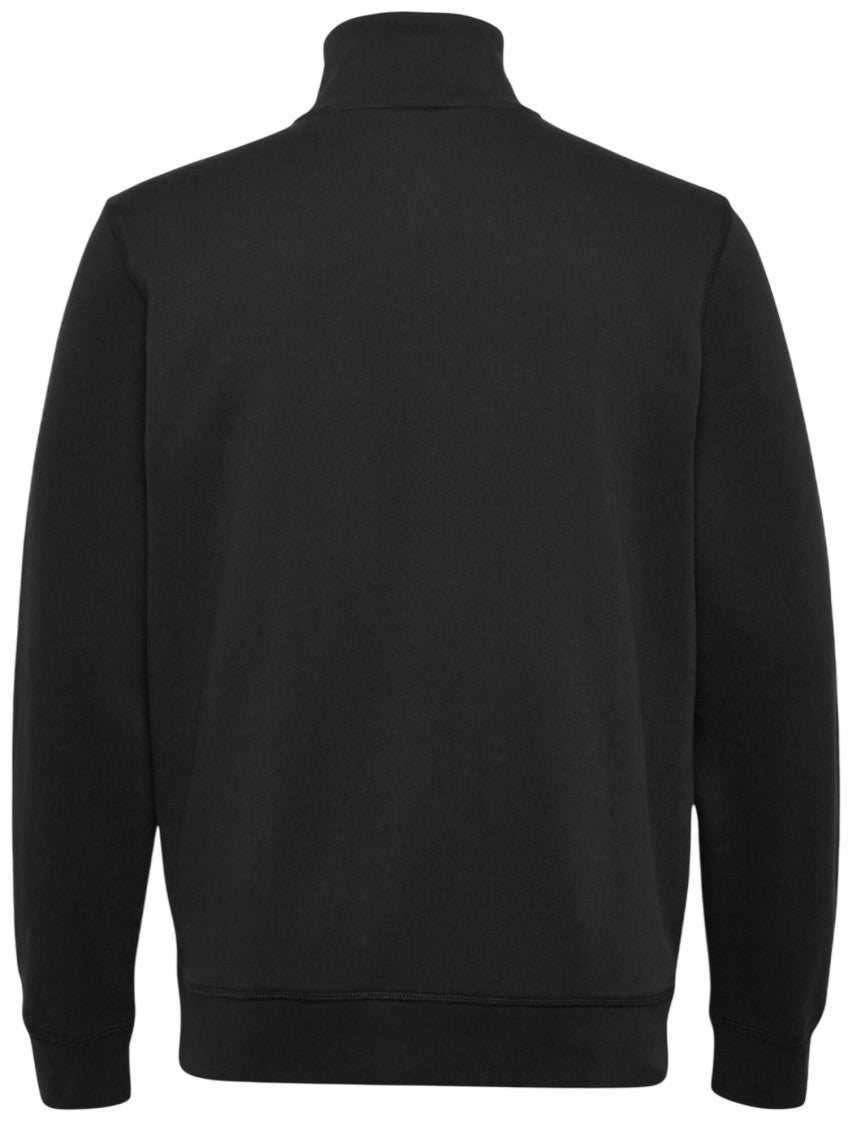 Black Half Zip Sweatshirt 2