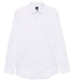 White Slim Solid Shirt 1