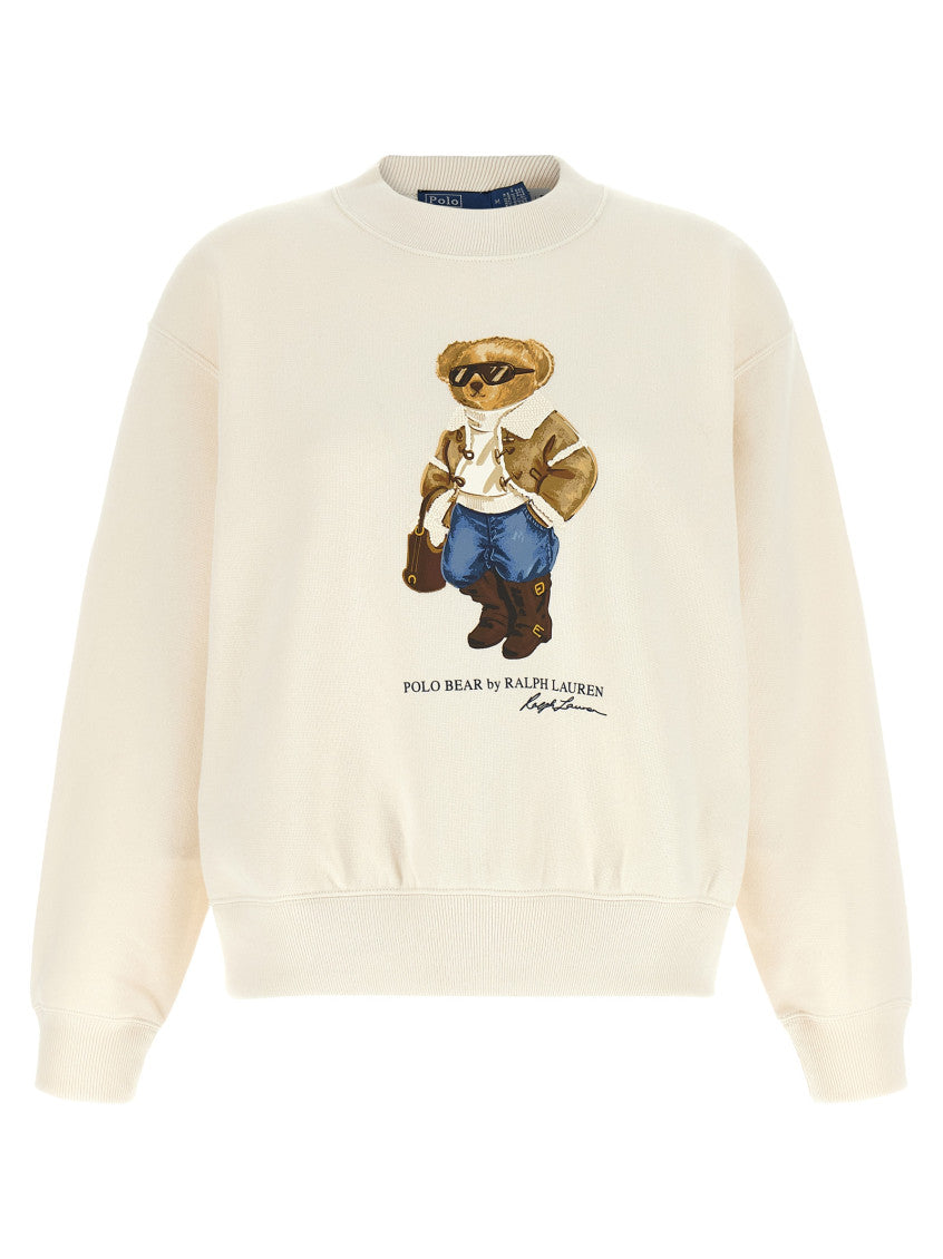 White Graphic Sweatshirt 1