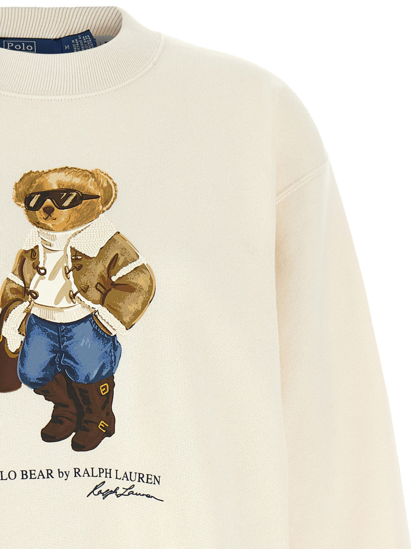 White Graphic Sweatshirt 3
