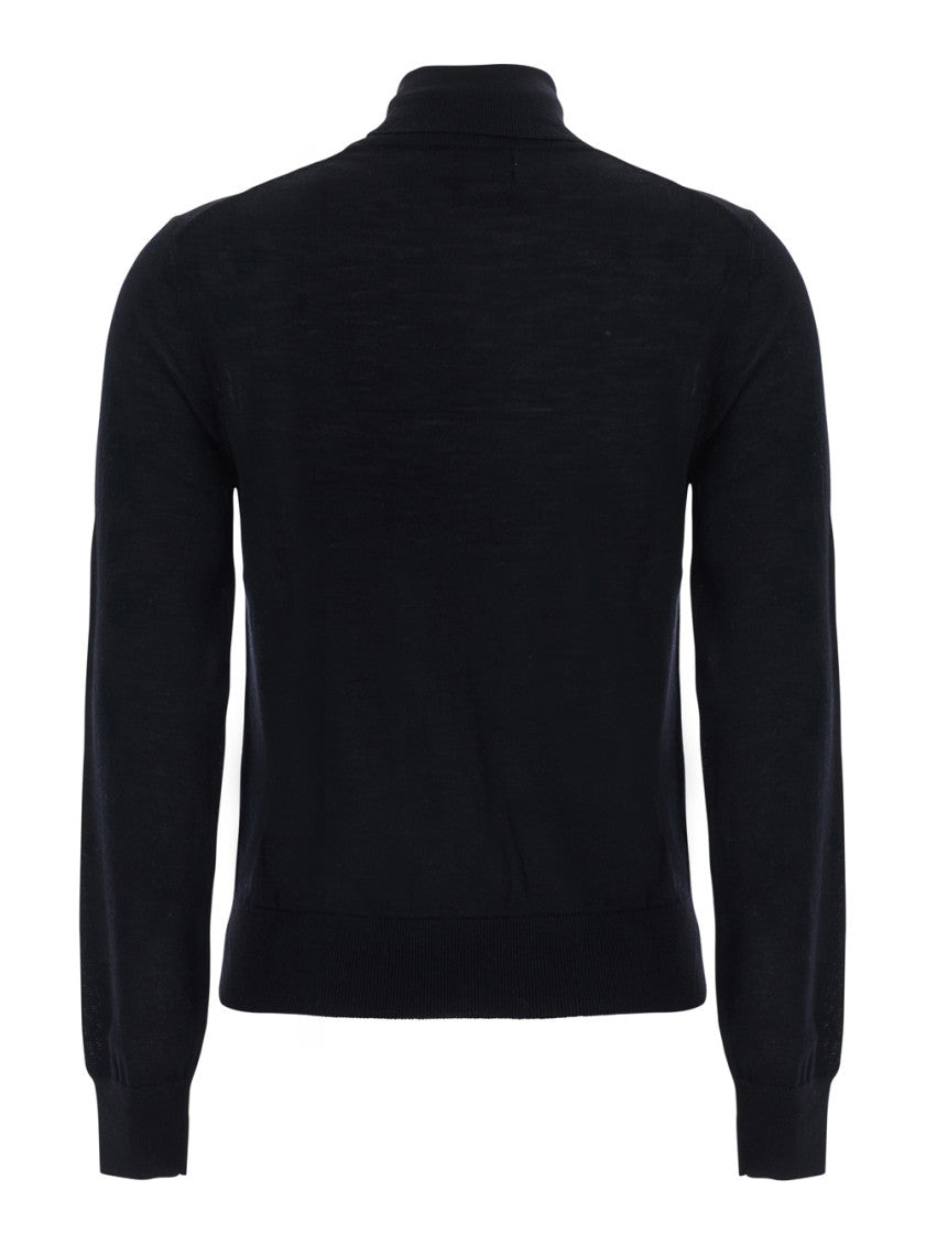 Black Turtle Neck Sweater 2