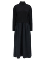 Black Turtle Neck Maxi Dress 1