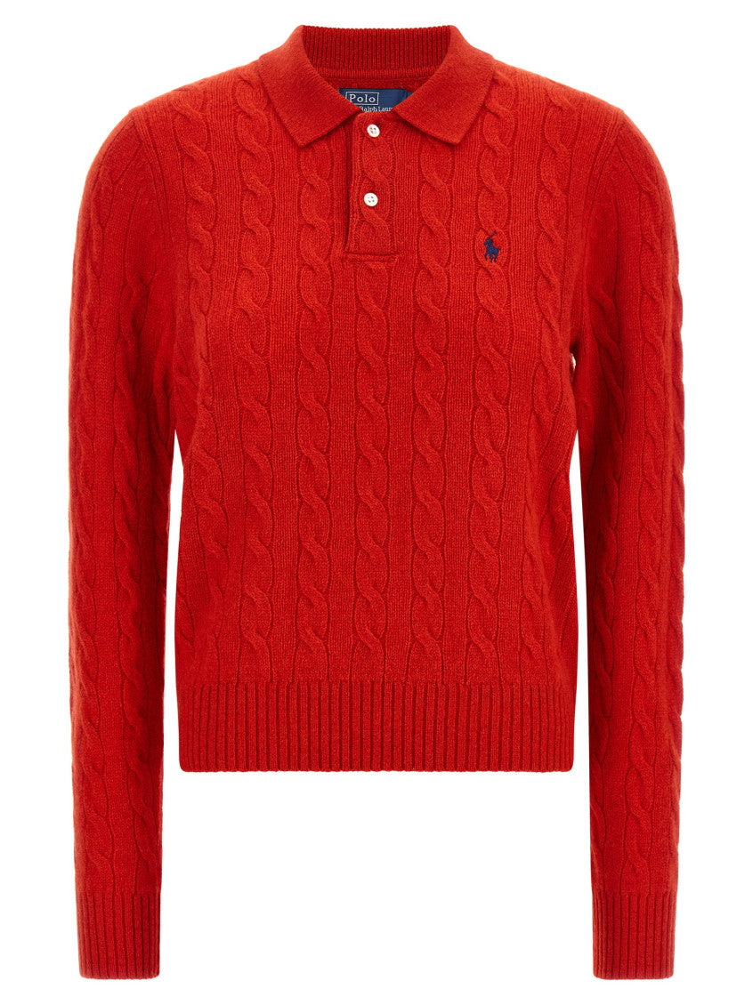 Red Knitted Sweater 1