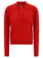 Red Knitted Sweater 1