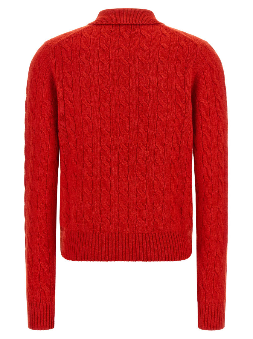 Red Knitted Sweater 2