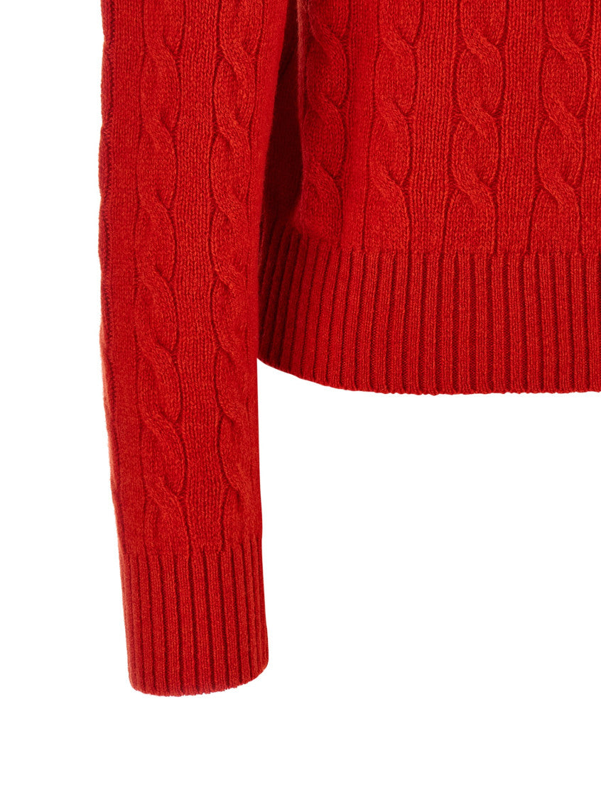 Red Knitted Sweater 4