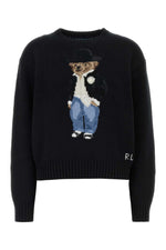 Black Graphic Sweater 1