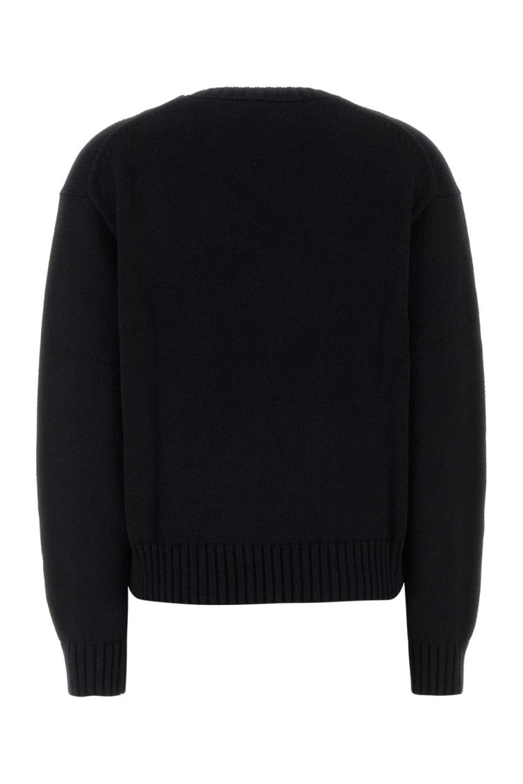Black Graphic Sweater 2