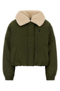 Olive Green Logo Jacket 1