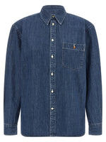 Blue Relaxed Logo Shirt 1