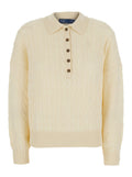 White Knitted Sweater 1