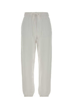 White Relaxed Joggers Pant 1