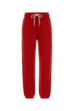 Red Relaxed Joggers Pants 1