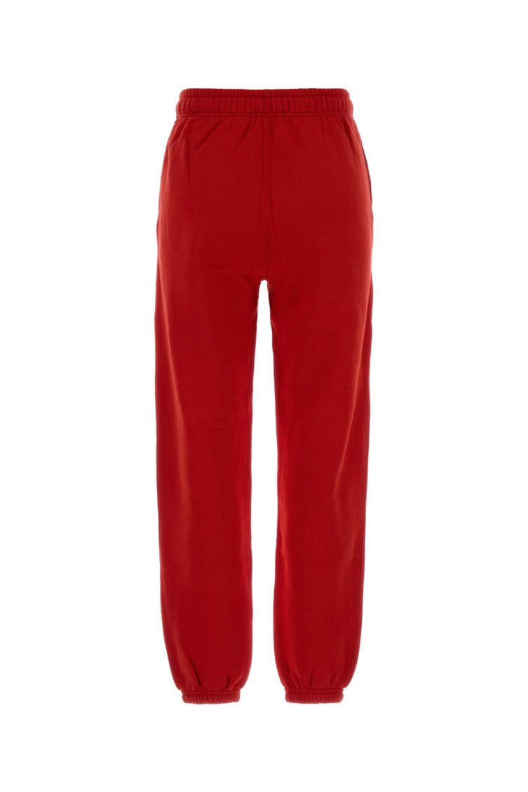 Red Relaxed Joggers Pants 2