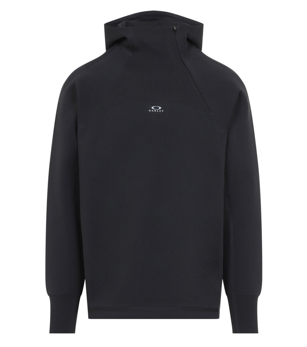 Black Regular Logo Hoodie 1