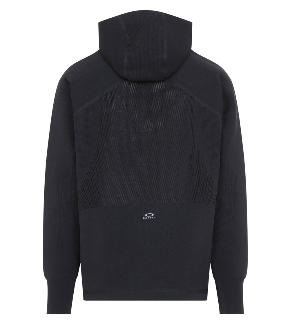 Black Regular Logo Hoodie 2