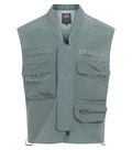 Green Sleeveless Logo Jacket 1