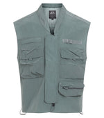 Green Sleeveless Logo Jacket 1