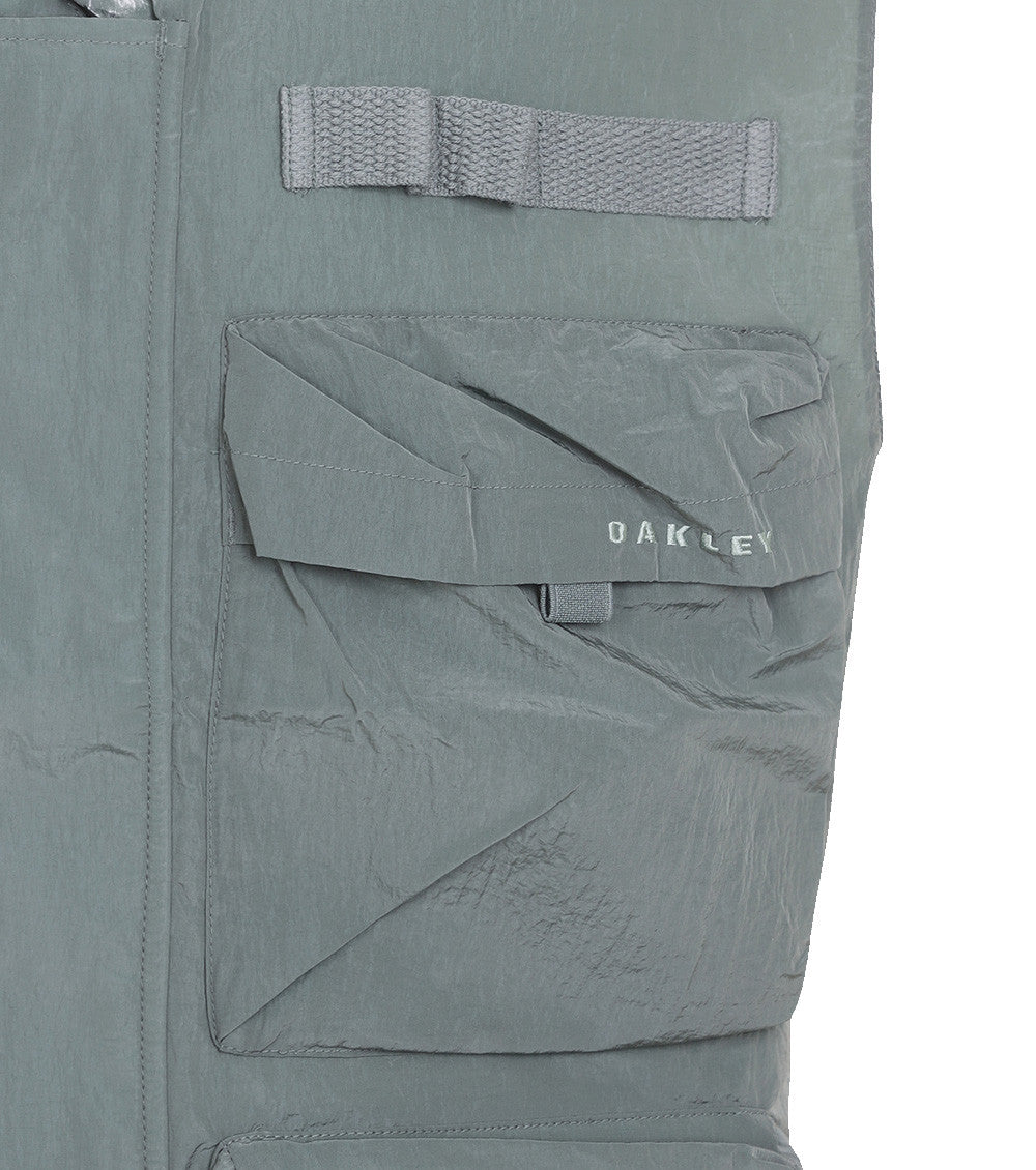 Green Sleeveless Logo Jacket 3