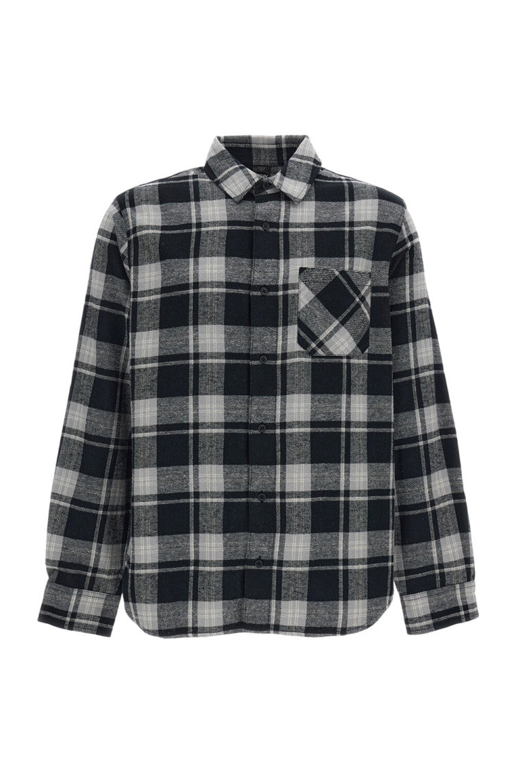 Black Regular Check Shirt 1