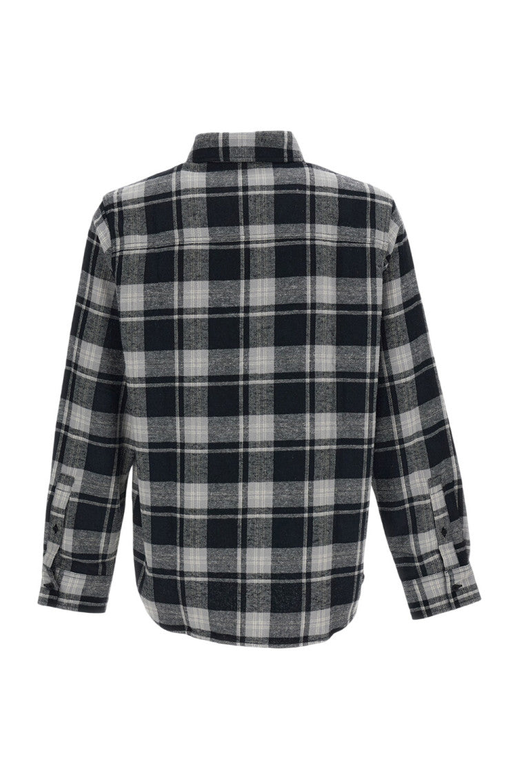 Black Regular Check Shirt 2