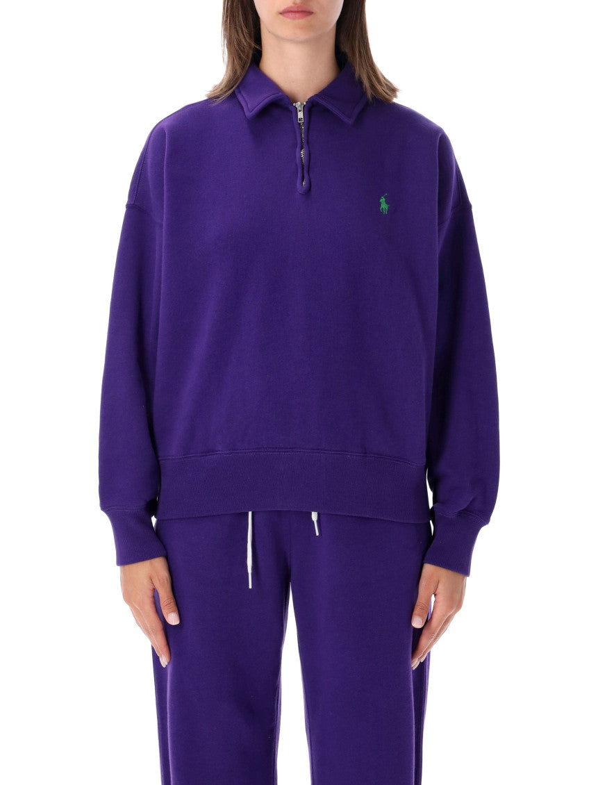 Blue Logo Sweatshirt 1
