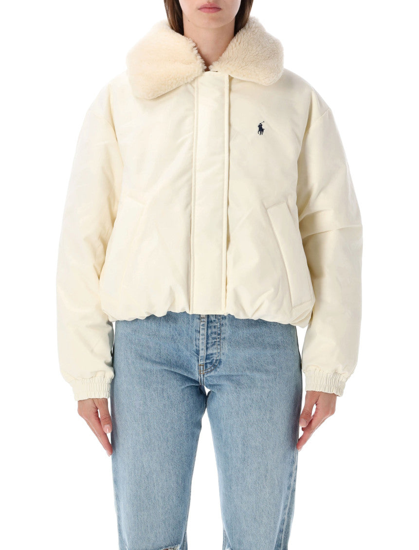 White Logo Jacket 1