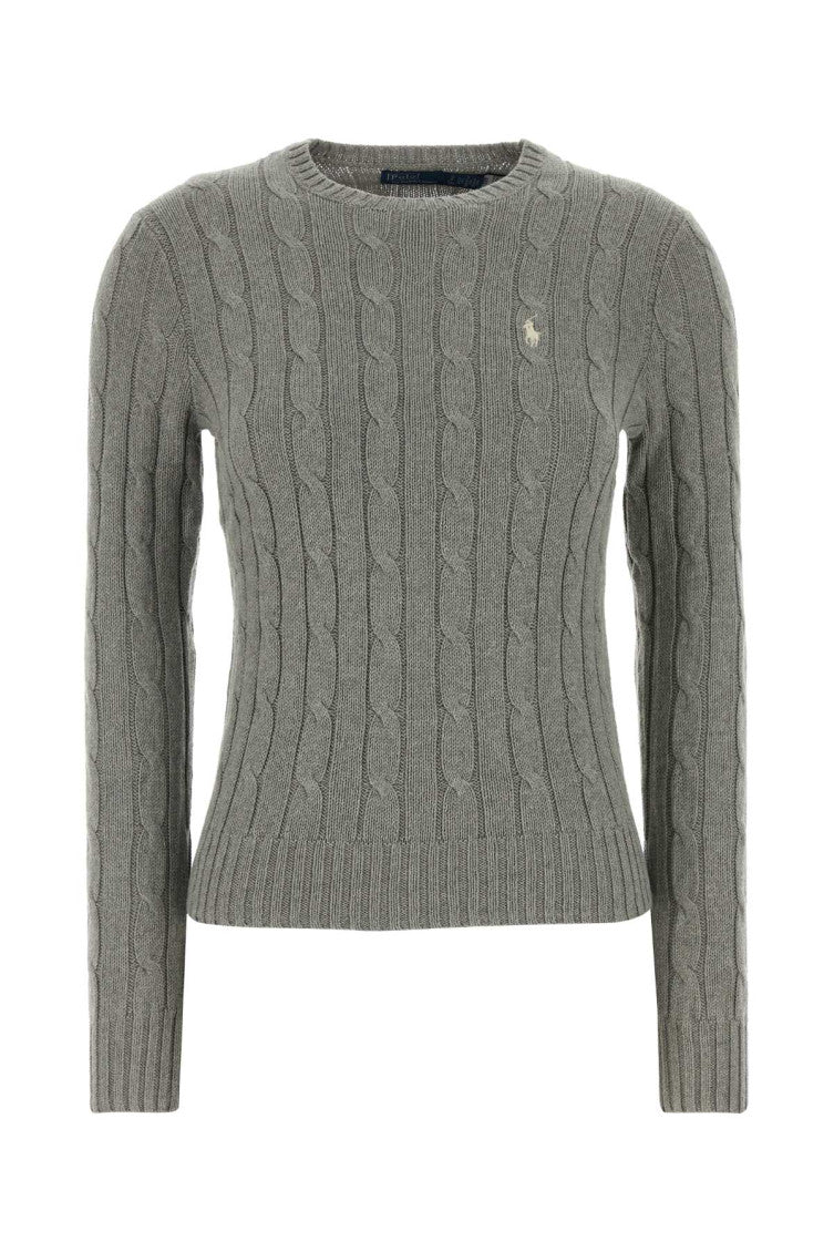 Grey Knitted Sweater 1