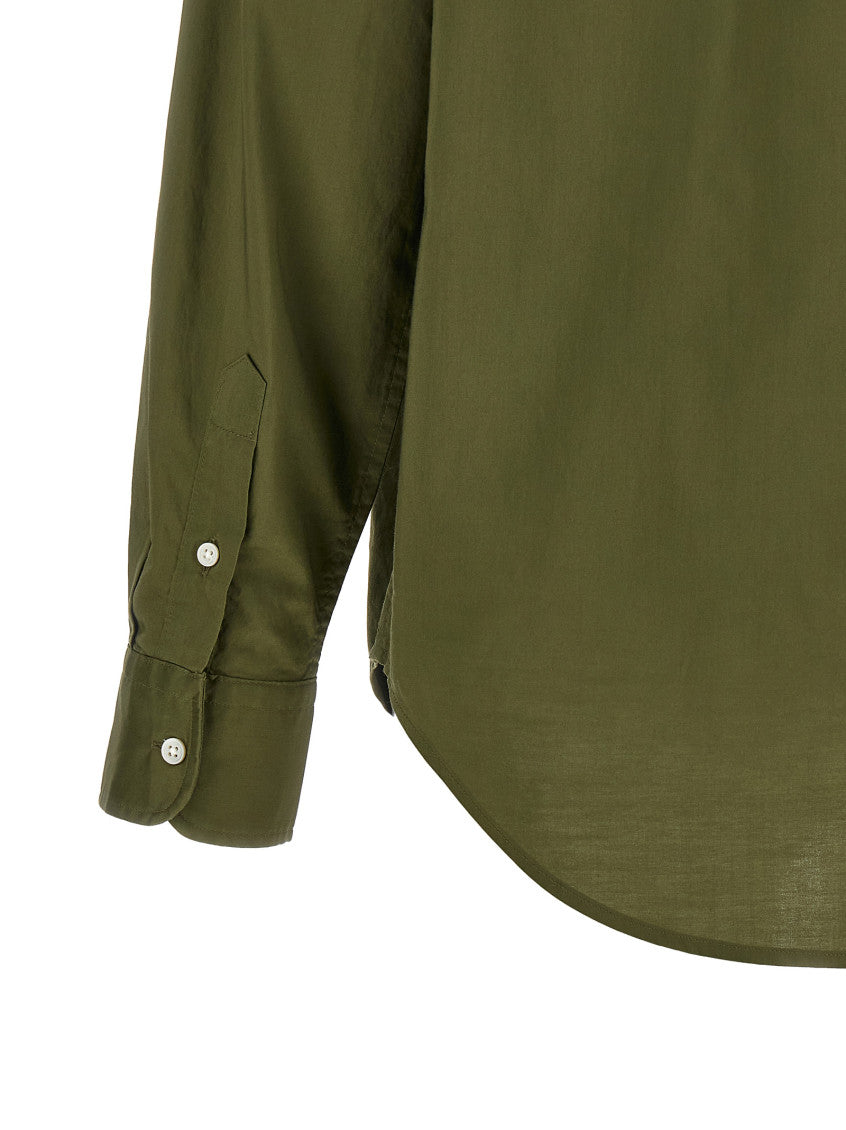 Green Classic Logo Shirt 4